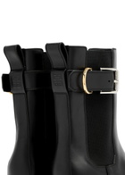 Givenchy Voyou Leather Chelsea Boots Black