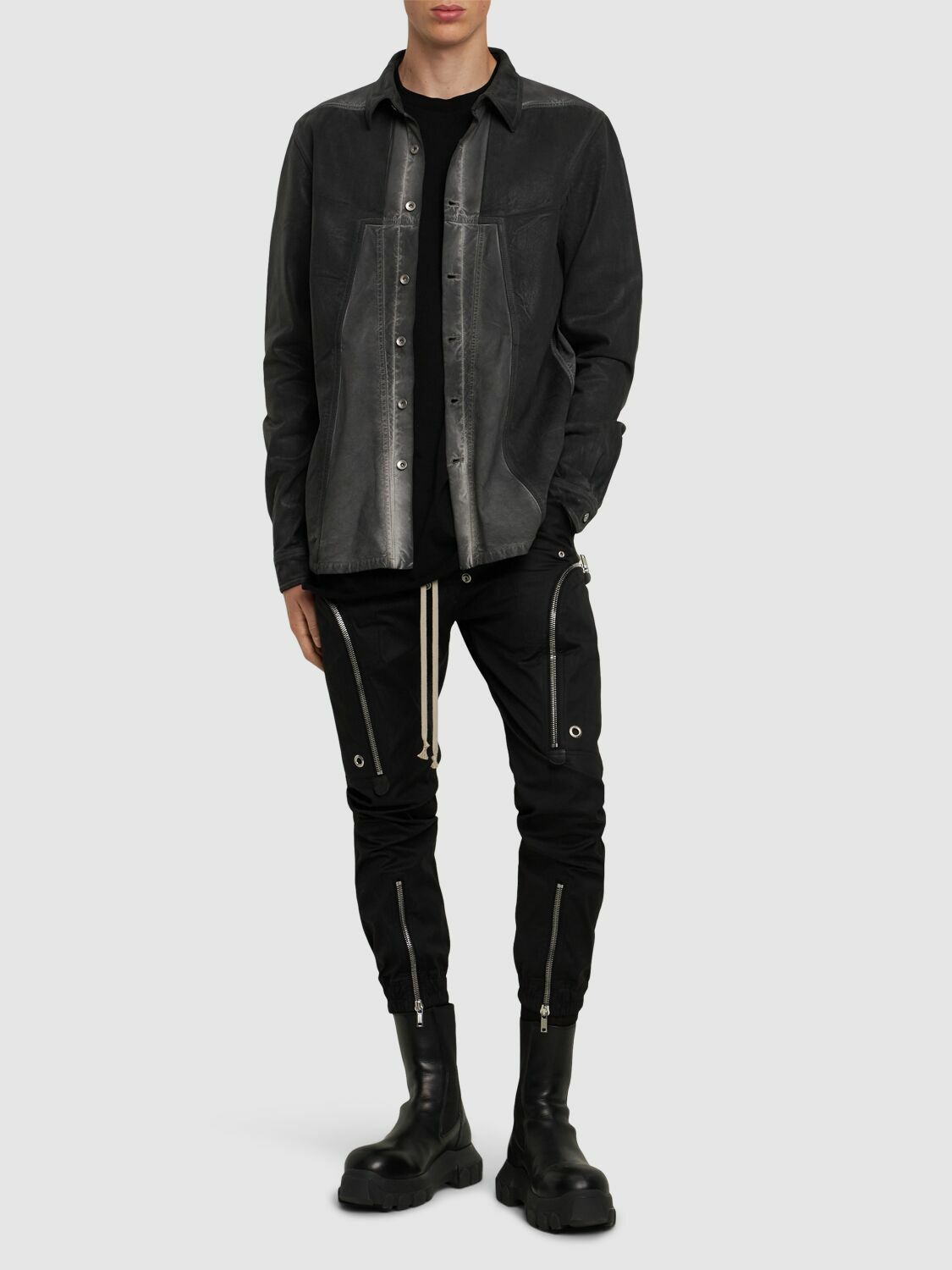 RICK OWENS DRKSHDW Splintered Shirt Rick Owens Drkshdw