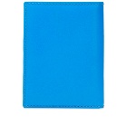 Comme des Garçons SA0641SF Super Fluo Wallet in Blue