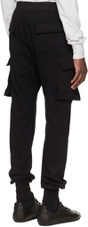 Rick Owens DRKSHDW Black Temple Mastodon Cut Sweatpants