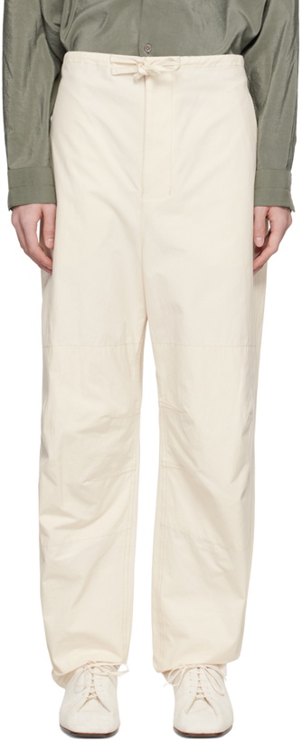Photo: LEMAIRE Off-White Maxi Trousers