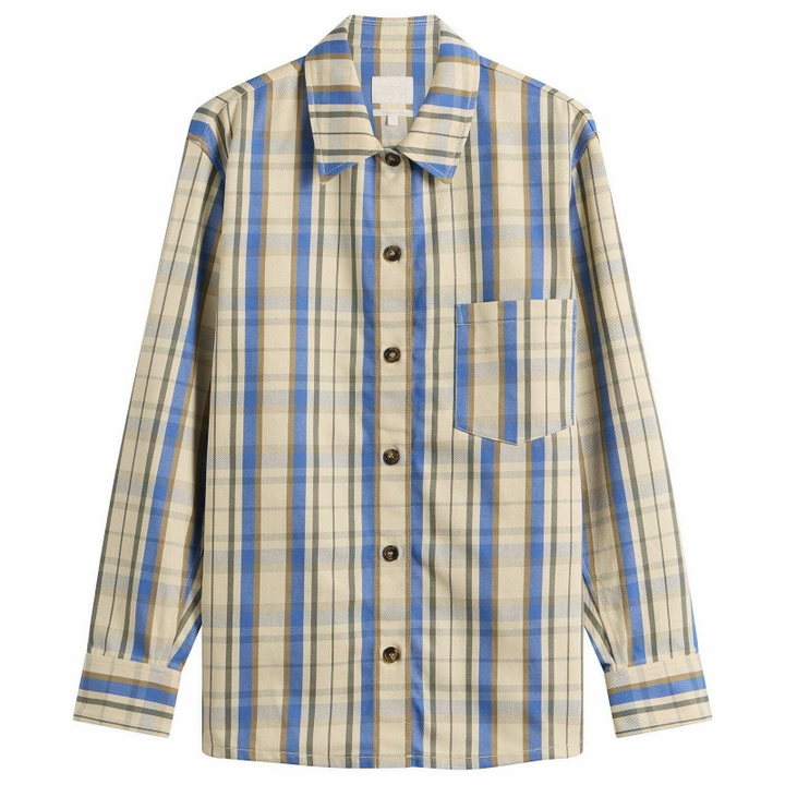 Photo: A.P.C. Men's Surchemise Nathan Shirt in Ecru