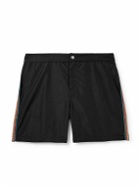 Paul Smith - Slim-Fit Mid-Length Striped Recycled Swim Shorts - Unknown