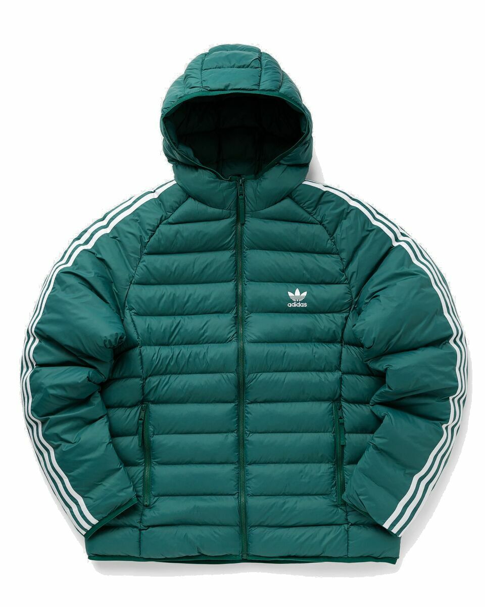 Photo: Adidas Pad Hooded Puff Green - Mens - Down & Puffer Jackets