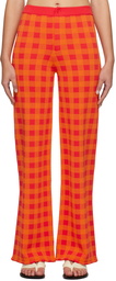 SIMONMILLER Orange Jabber Trousers