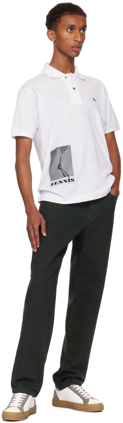 Lacoste White Original L.12.12 Polo