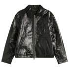 Ronning Men's Leather Jacket in Black