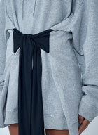 MM6 Maison Margiela Hooded Sweatshirt With Attached Sash