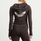 Adidas Women's Trefoil Hoodie in Aurora Coffee