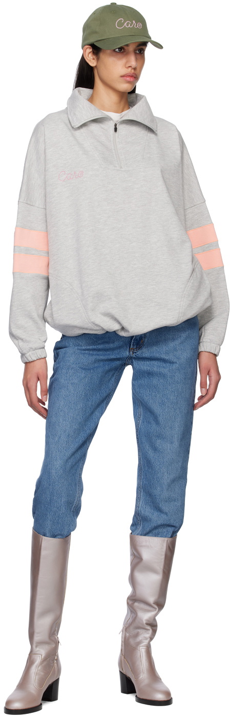 Caro Editions Gray Eliza Sweatshirt