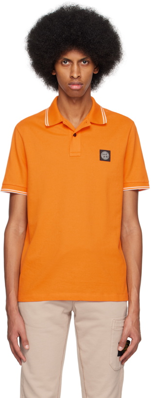 Photo: Stone Island Orange 2SC18 Polo