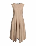 Peserico Womens Midi dress Light brown