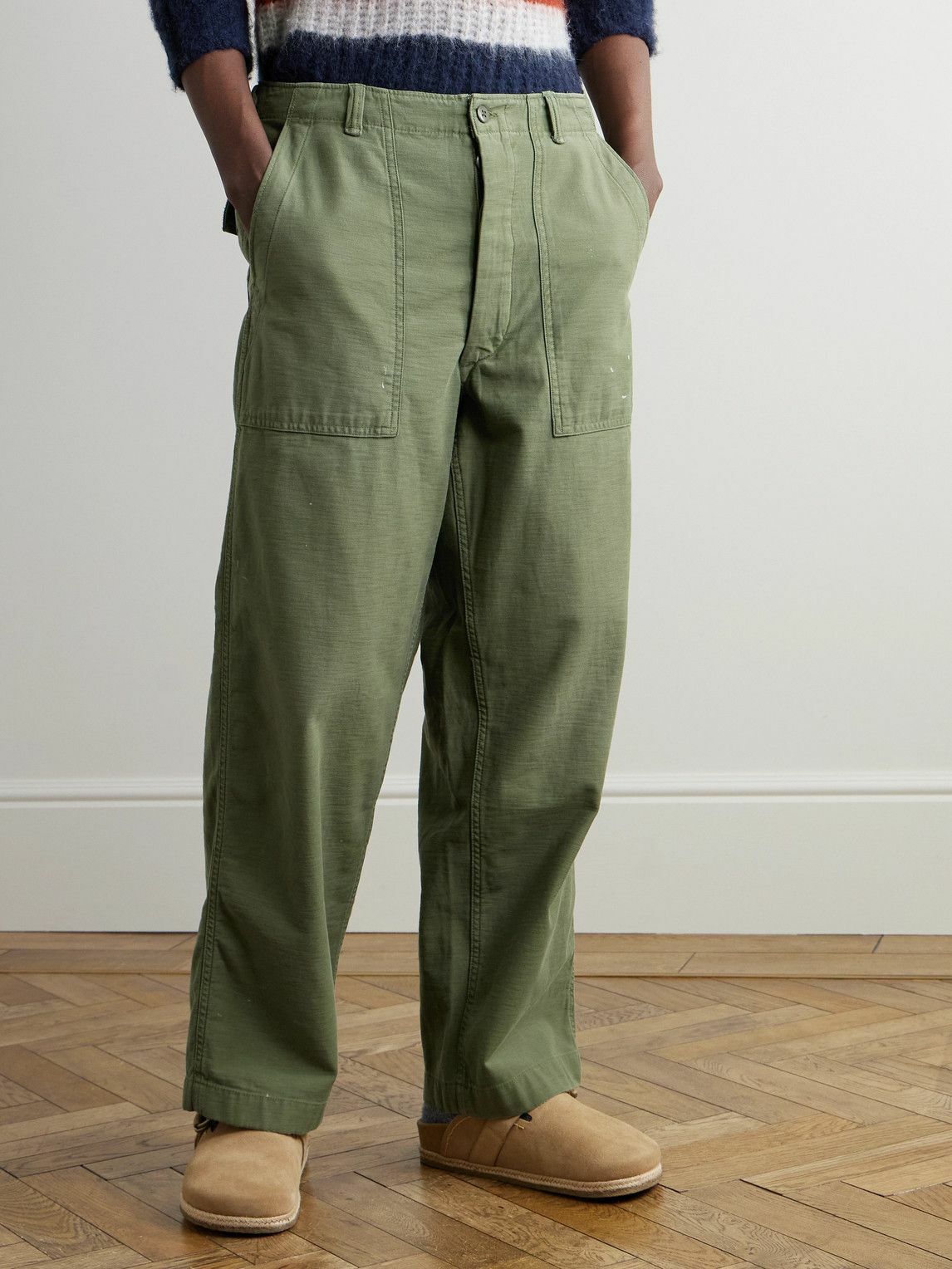Polo Ralph Lauren - Straight-Leg Paint-Splattered Cotton Polo Ralph Lauren - Straight-Leg Paint-Splattered Cotton