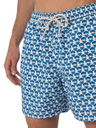 MC2 Saint Barth Man Lightweight Fabric Swim-shorts Lighting Micro Fantasy With Crab Print