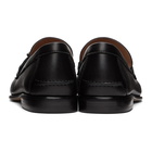 Salvatore Ferragamo Black SF Ornament Loafers