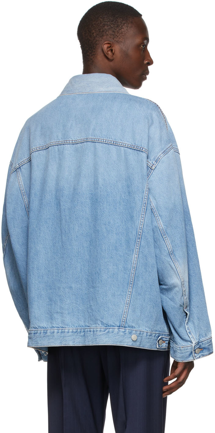 Acne studios clearance oversized denim jacket