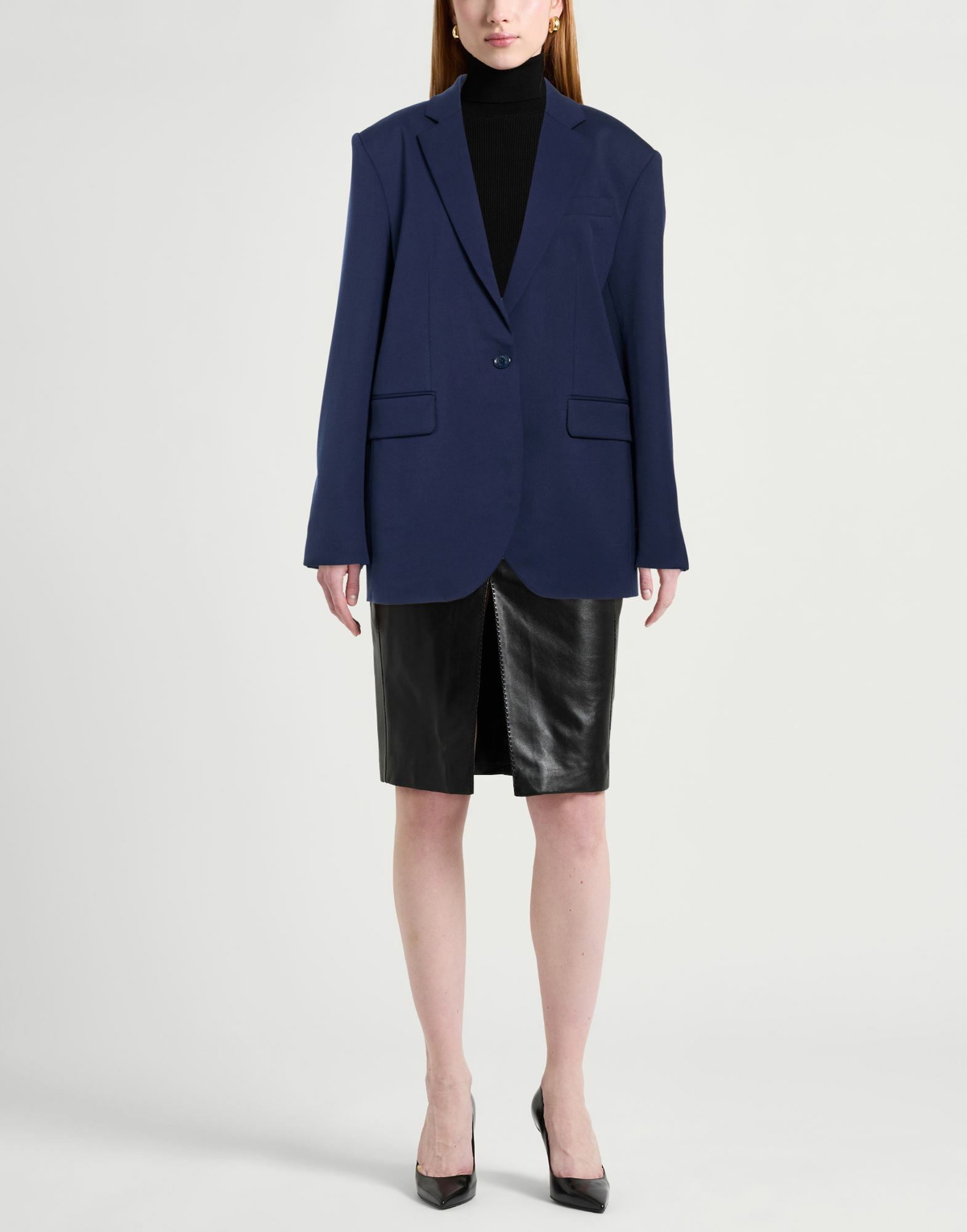 Moschino Jeans Womens Blazer in Navy