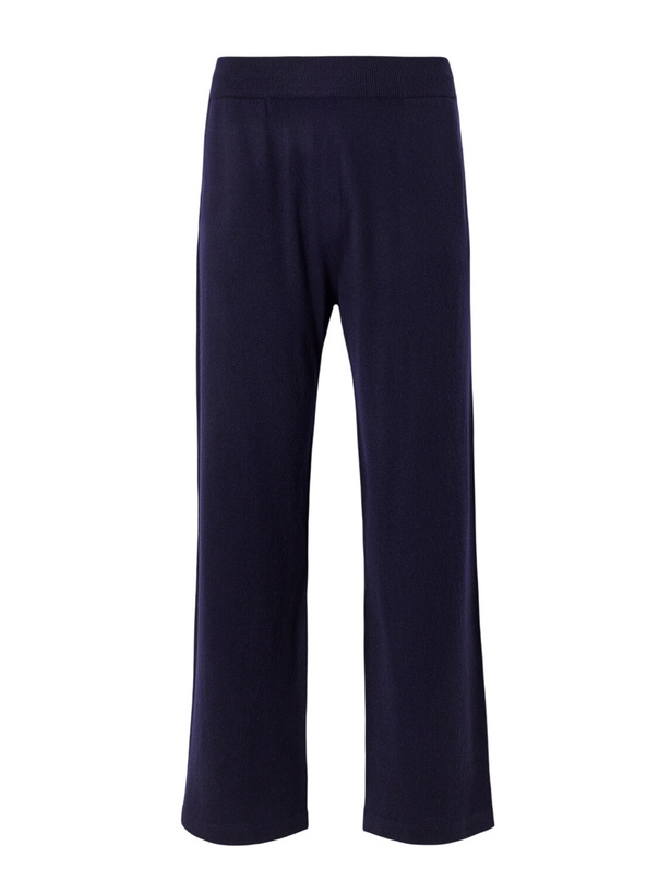 Photo: Mr P. - Straight-Leg Cashmere Sweatpants - Blue