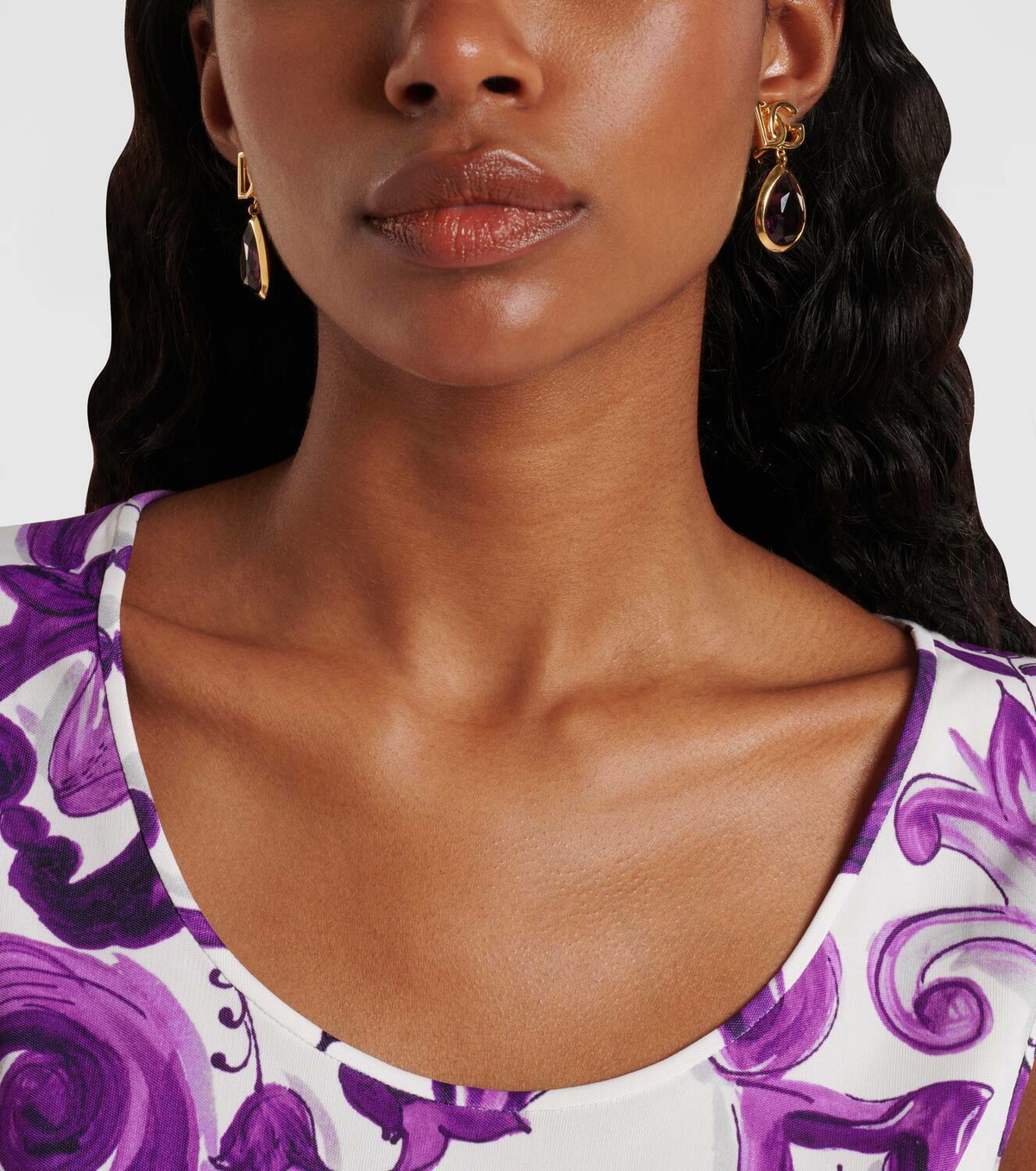 Dolce&Gabbana DG clip-on earrings