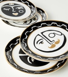Jonathan Adler Marseilles set of 4 porcelain side plates