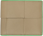 Bottega Veneta Taupe Bifold Wallet