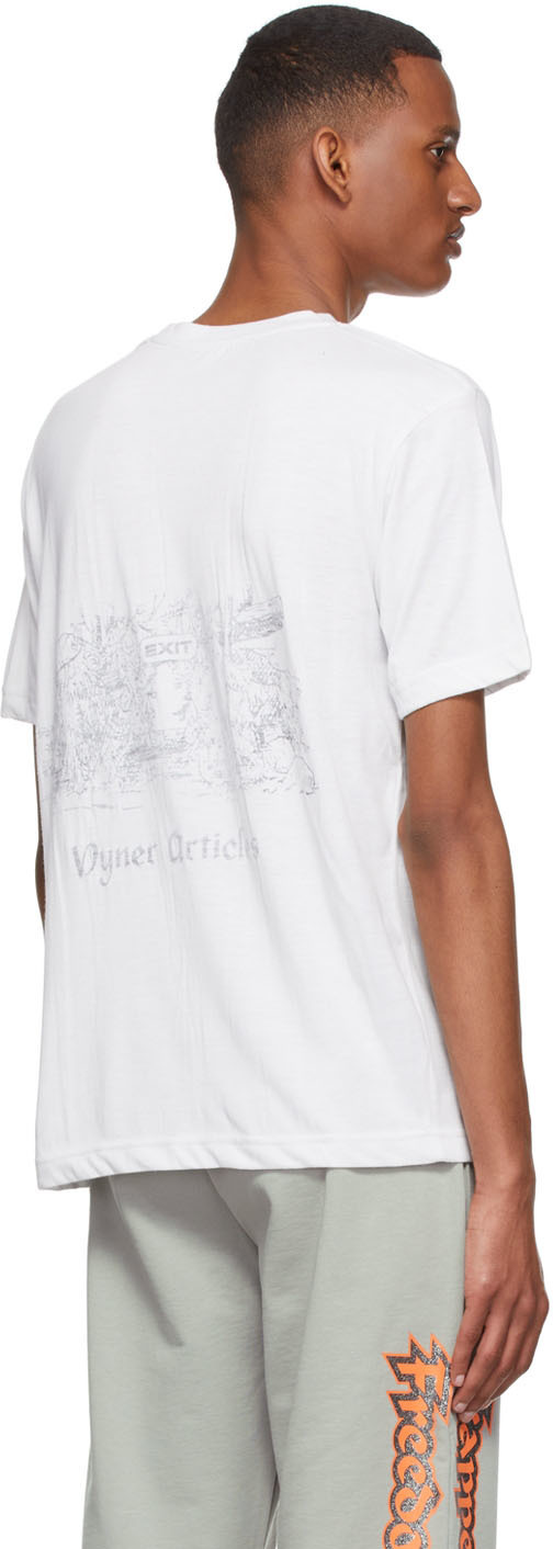 Vyner Articles Off-White Recycled Polyester T-Shirt