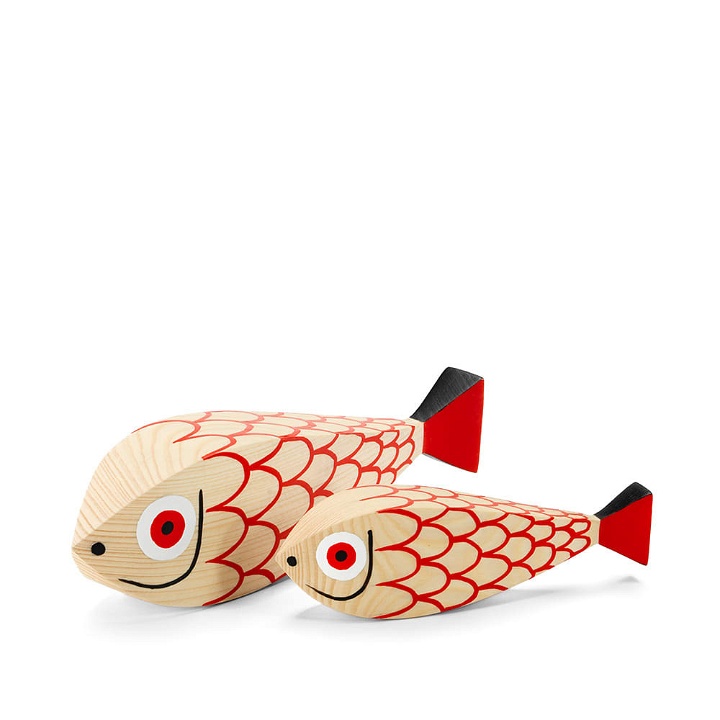 Photo: Vitra Alexander Girard 1952 Wooden Doll Fish in Red