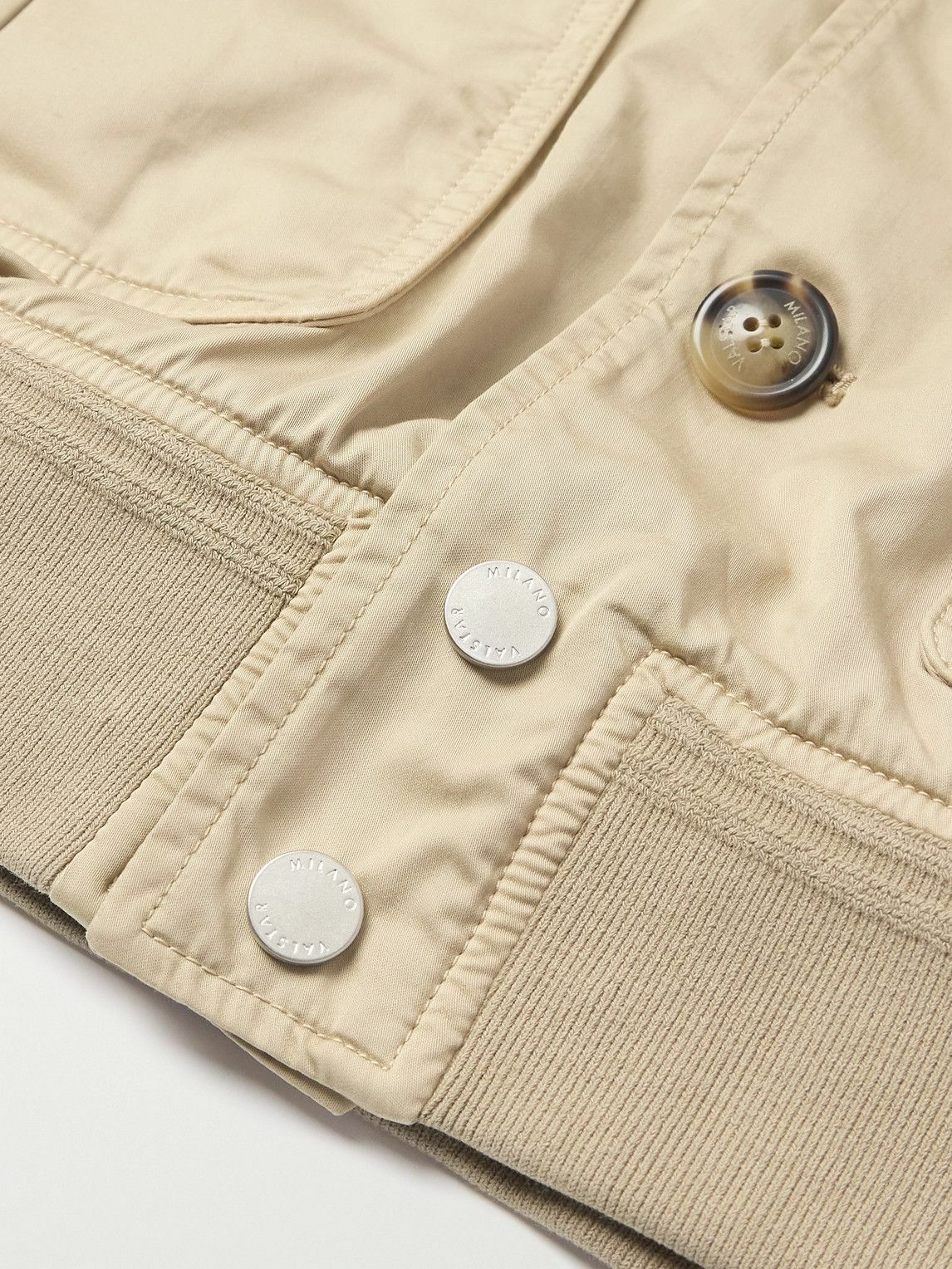 Valstar - Valstarino Cotton-Blend Shell Overshirt - Neutrals