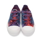 Needles Pink and Purple Tie-Dye Asymmetric Ghillie Sneakers