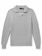 Incotex - Slim-Fit Cotton Polo Shirt - Gray