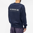Garbstore Men's Mountain Crew Sweat in Navy