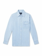 Drake's - Denim Shirt - Blue