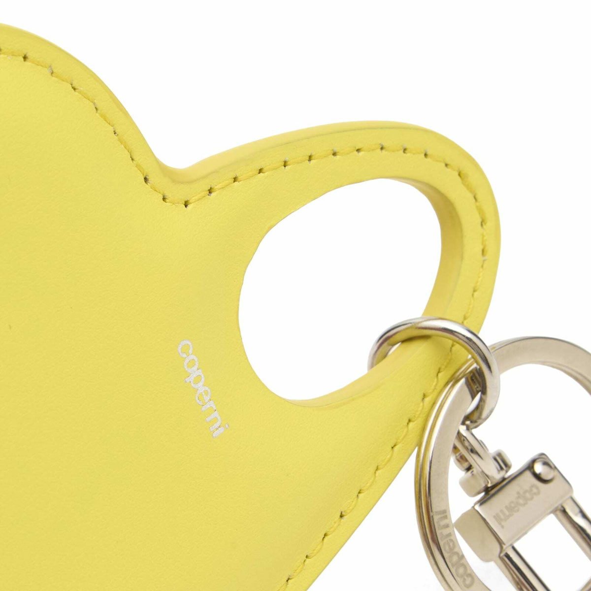 Coperni Women's Heart Keychain in Yellow 