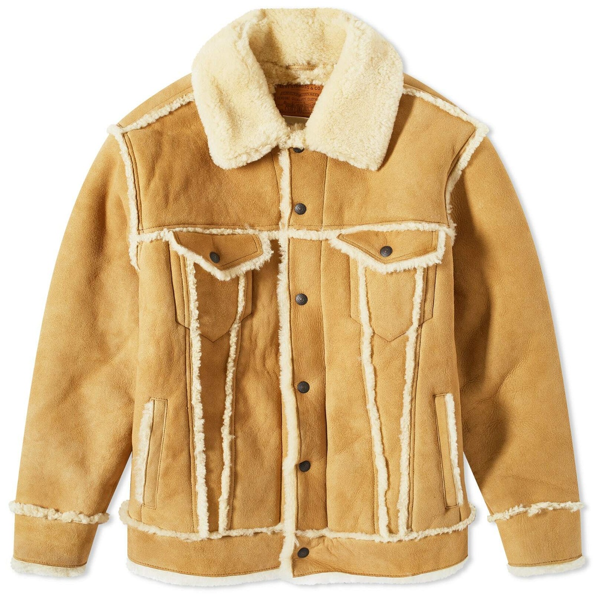 Levi’s Collections Men's Levis Vintage Clothing Shearling Trucker ...