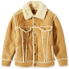 Levi’s Collections Men's Levis Vintage Clothing Shearling Trucker Jacket in Olympia Mounton