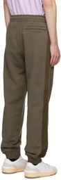 Lanvin Taupe Side Curb Sweatpants
