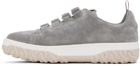 Thom Browne Gray 4-Bar Sneakers