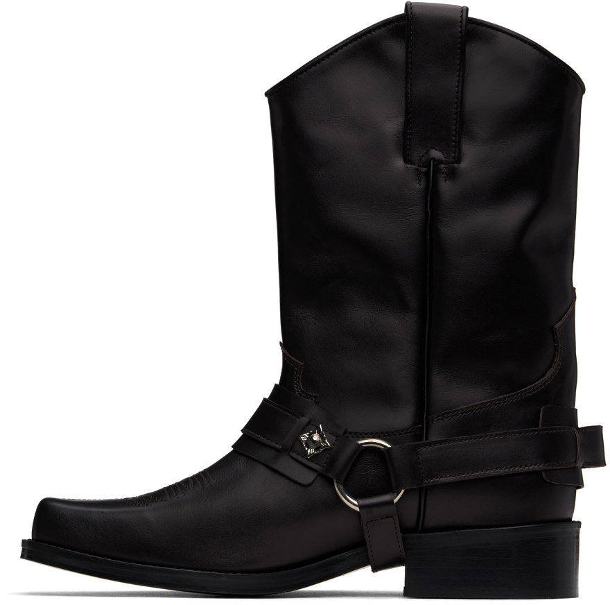 Toga Virilis SSENSE Exclusive Brown Boots