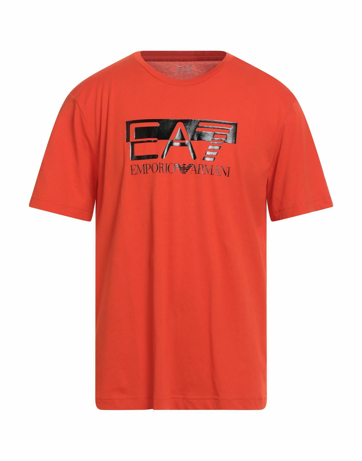 Ea7 Mens T-shirt in Orange
