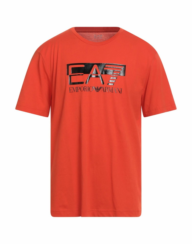 Photo: Ea7 Mens T-shirt in Orange