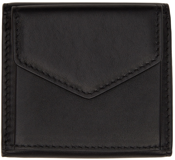 Photo: Maison Margiela Black Envelope Trifold Wallet