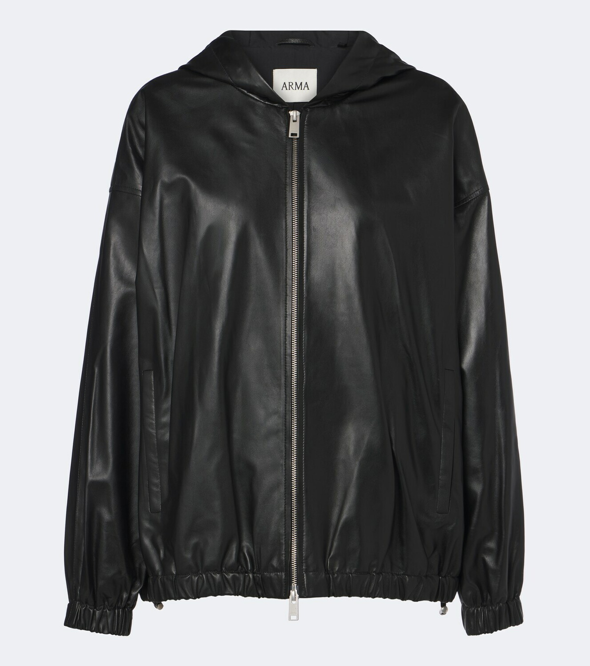 Arma Guisy hooded leather jacket