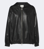 Arma Guisy hooded leather jacket