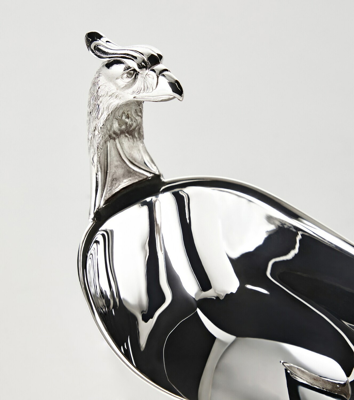 Christofle Malmaison silver-plated gravy boat