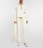 Bogner High-rise cotton-blend sweatpants