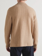 Mr P. - Wolly Open-Knit Wool Cardigan - Neutrals