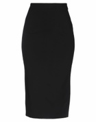 Jucca Womens Midi skirt in Black