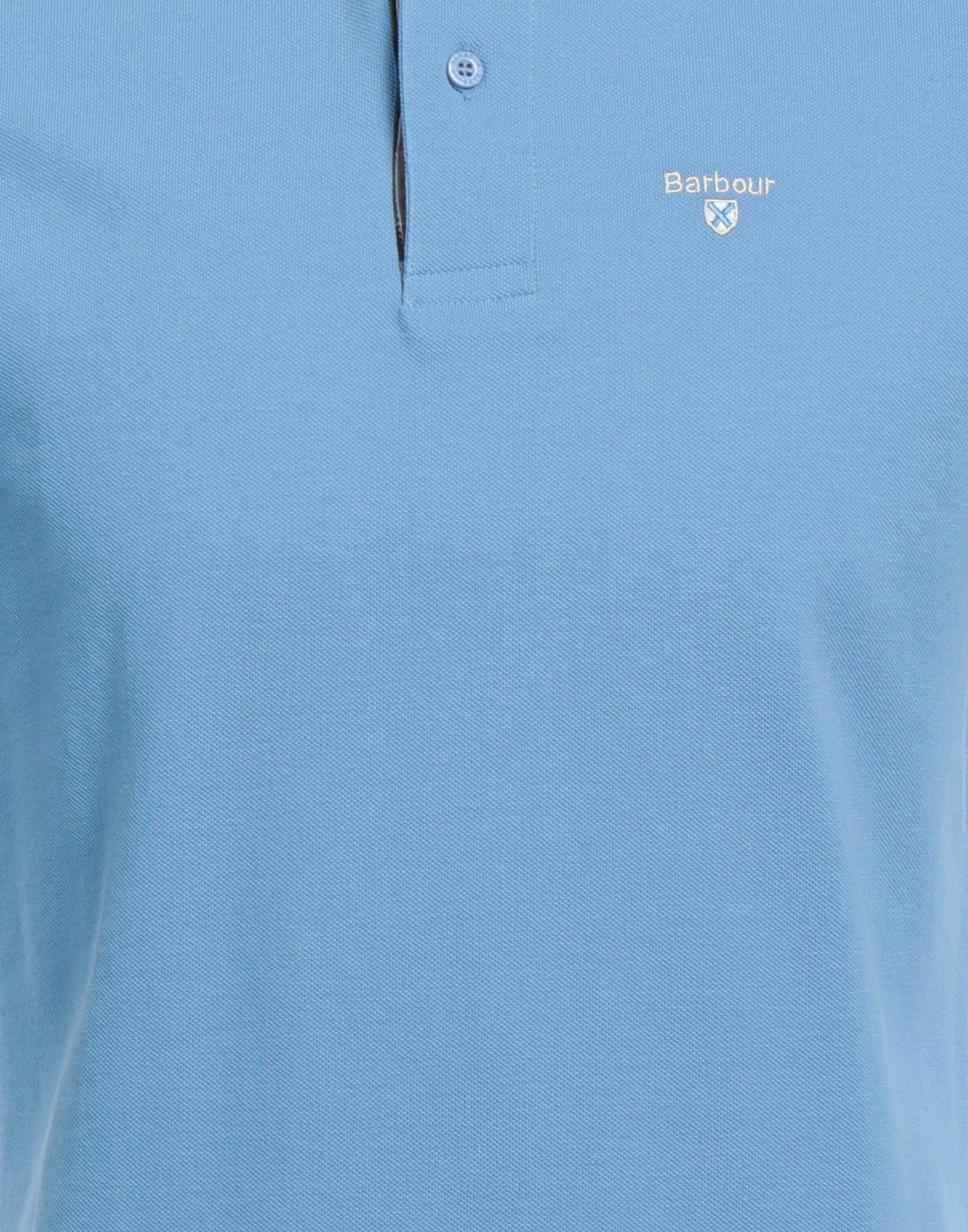 Barbour Mens Polo shirt Sky in Blue