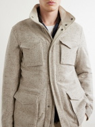 Herno - Virgin Wool-Tweed Field Jacket - Neutrals