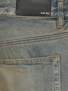 AMIRI - Leather Star Straight Jeans